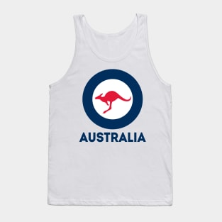 Australia Military Roundel, RAAF, Royal Australian Air Force Tank Top